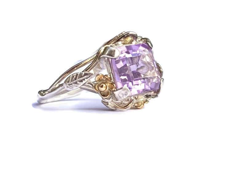 Amethyst Garden Ring